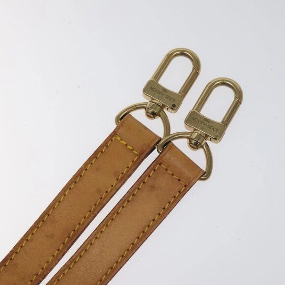 LOUIS VUITTON Adjustable Shoulder Strap Leather 35.8""-42.9"" Beige - Picture 7 of 14